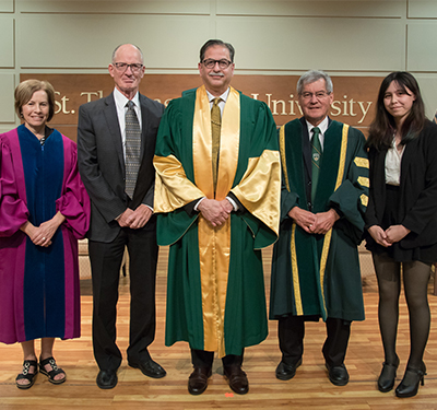 Image for Dr. Nauman Farooqi Installed as the Fourteenth President of St. 糖心传媒_糖心vlog_糖心vlog 在线s